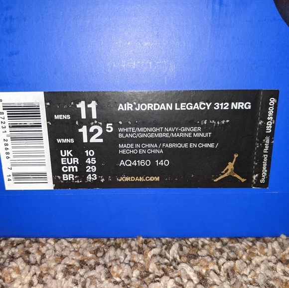 Air Jordan Legacy 312 x Just Don - Picture 3 of 3